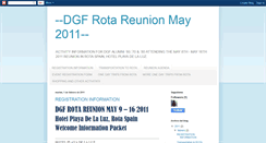 Desktop Screenshot of dgfrotareunionmay2011.blogspot.com