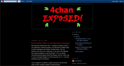 Desktop Screenshot of 4chanexposed.blogspot.com