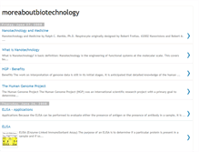 Tablet Screenshot of moreaboutbiotechnology.blogspot.com