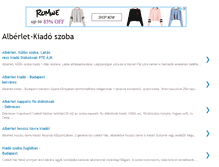 Tablet Screenshot of alberlet-kiado-szoba.blogspot.com