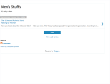 Tablet Screenshot of menstuffs.blogspot.com