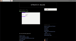 Desktop Screenshot of gregstratz.blogspot.com