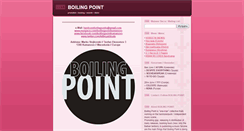 Desktop Screenshot of boilingpointkumanovo.blogspot.com