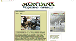 Desktop Screenshot of mtsportingjournal.blogspot.com
