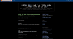 Desktop Screenshot of hotelsoledadlaperravidasalvadorena.blogspot.com