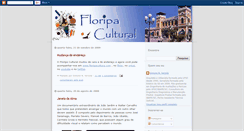 Desktop Screenshot of floripacultural.blogspot.com