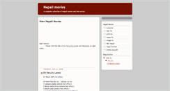 Desktop Screenshot of nepalmovies.blogspot.com