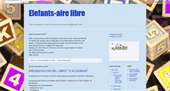 Desktop Screenshot of elefants-airelibre.blogspot.com