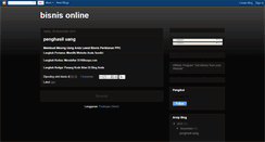 Desktop Screenshot of bisnis-ayo.blogspot.com