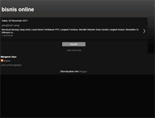 Tablet Screenshot of bisnis-ayo.blogspot.com