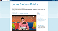 Desktop Screenshot of jonasbrotherspolska.blogspot.com