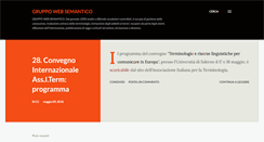 Desktop Screenshot of gruppowebsemantico.blogspot.com