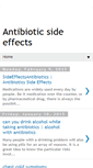 Mobile Screenshot of antibioticsideeffects.blogspot.com