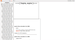 Desktop Screenshot of inspiraexpira.blogspot.com