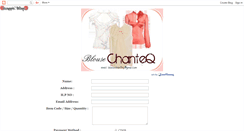 Desktop Screenshot of blousechanteq.blogspot.com