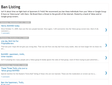Tablet Screenshot of banlisting.blogspot.com