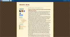 Desktop Screenshot of modogrosso.blogspot.com