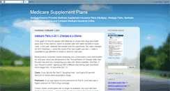 Desktop Screenshot of medigap-medicaresupplementplans.blogspot.com