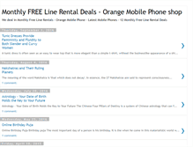 Tablet Screenshot of monthlyfreelinerentaldeals.blogspot.com