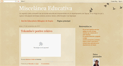 Desktop Screenshot of educaitapua.blogspot.com