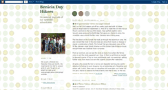 Desktop Screenshot of beniciadayhikers.blogspot.com