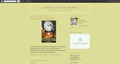 Desktop Screenshot of cedarsageandroses.blogspot.com