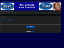 Tablet Screenshot of bluewineanddine.blogspot.com