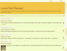 Tablet Screenshot of lianasbestrecipes.blogspot.com