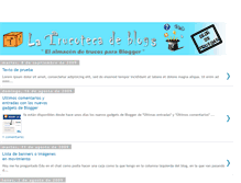 Tablet Screenshot of latrucoteca-pruebas.blogspot.com