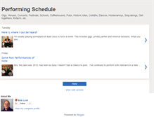 Tablet Screenshot of blschedule.blogspot.com