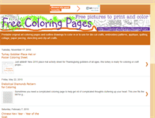 Tablet Screenshot of coloringbookpages.blogspot.com