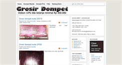 Desktop Screenshot of grosir-dompet.blogspot.com