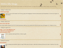 Tablet Screenshot of hildeslilleblogg.blogspot.com