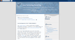 Desktop Screenshot of javatech.blogspot.com