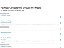 Tablet Screenshot of amerpoliticaladvertising.blogspot.com
