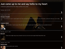 Tablet Screenshot of justcomeuptomeandsayhello.blogspot.com