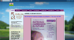 Desktop Screenshot of amatronasrioja.blogspot.com