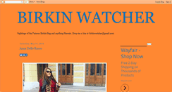 Desktop Screenshot of birkinwatcher.blogspot.com