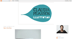 Desktop Screenshot of claudiapearsonillustration.blogspot.com