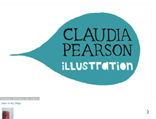 Tablet Screenshot of claudiapearsonillustration.blogspot.com