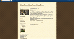 Desktop Screenshot of bingnews.blogspot.com