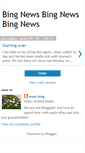 Mobile Screenshot of bingnews.blogspot.com