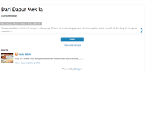 Tablet Screenshot of mama-adam.blogspot.com