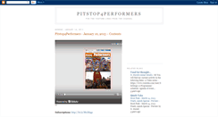 Desktop Screenshot of pitstop4performers.blogspot.com