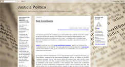 Desktop Screenshot of losjuecespoliticos.blogspot.com