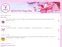 Tablet Screenshot of pinkpoppygirl.blogspot.com