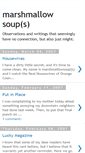 Mobile Screenshot of marshmallowsoups.blogspot.com