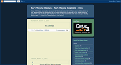 Desktop Screenshot of homesfortwayne.blogspot.com
