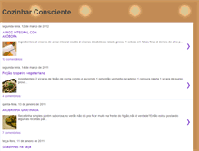 Tablet Screenshot of cozinharconsciente.blogspot.com