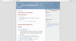 Desktop Screenshot of ammann-design.blogspot.com
